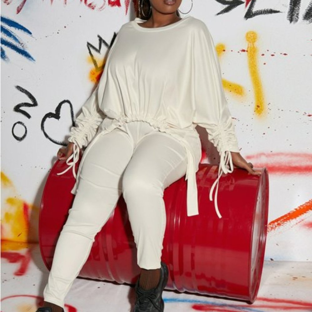 Draw String Pants Set - Picture 2 of 4